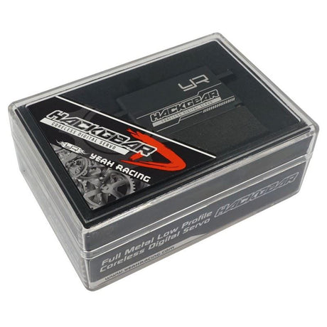 Yeah Racing Aluminum Case Low Profile Digital High Speed Coreless Servo For 1/10 RC Black