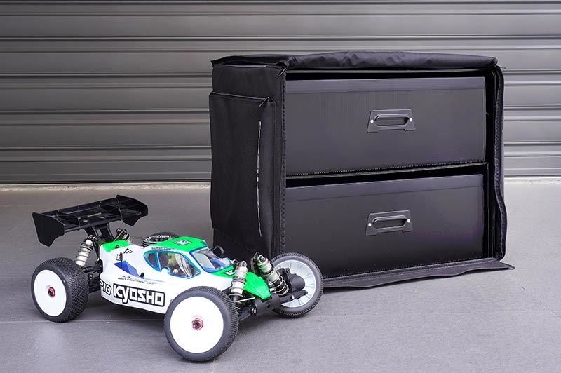 Koswork 1:8 Rc Dual Drawer Bag (600X400X460Mm) Pp Frame
