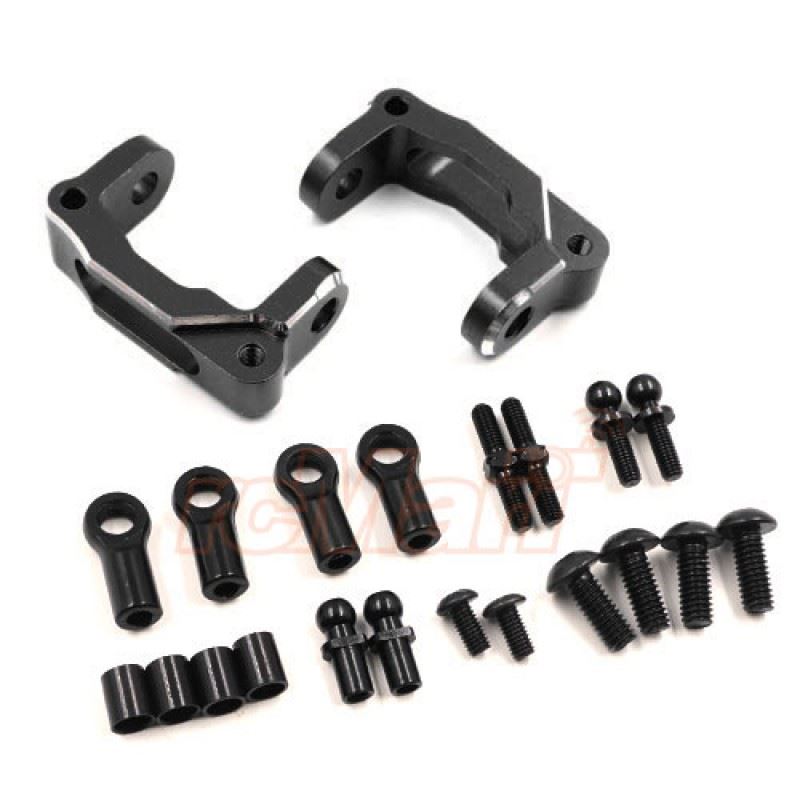 Yeah Racing Aluminum C-Hub Set For Tamiya WR02CB Black