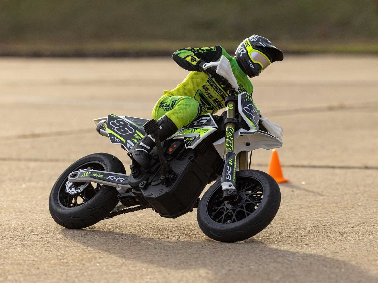 Losi 1/4 Promoto-Sm Fxr Supermoto Motorcycle Rtr (Batt & Charger)