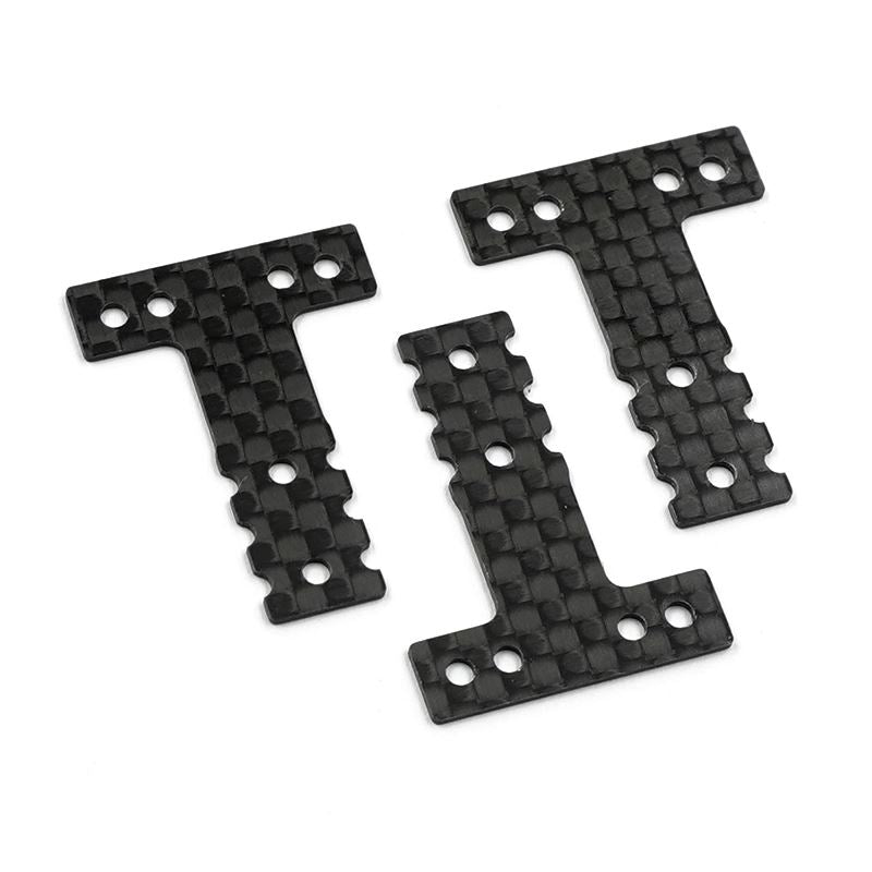 Yeah Racing 0.75Mm Graphite Rear Suspension T-Plate For Kyosho Mini-Z Mr03 Mr04 mm