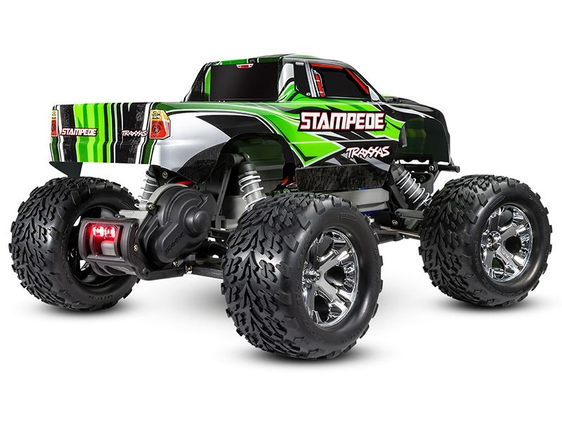 Traxxas Stampede XL-5 2WD Monster Truck - Green with LED