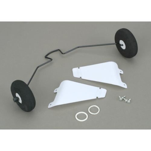 Hobby Zone Landing Gear with Tires: Cub