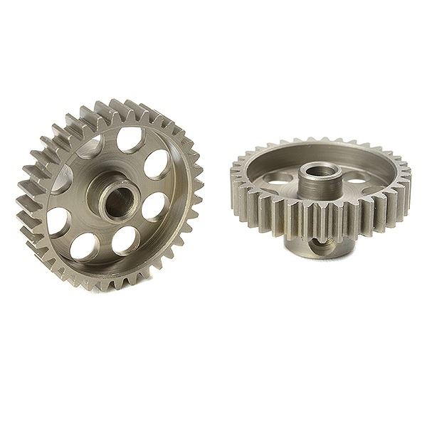 Corally 48 Dp Pinion Short Hardened Steel 35 Teeth Shaft Dia. 3.17mm