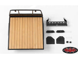 RC4WD WOOD FLATBED W/MUDFLAPS FOR MOJAVE II FOUR DOOR BODY SET