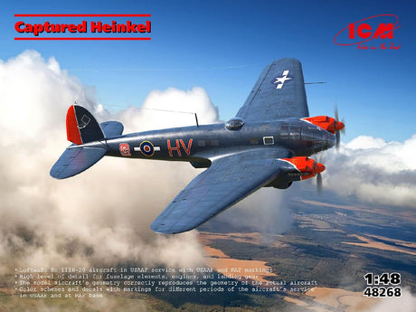 Icm 'Captured Heinkel' He 111H-20 Bomber