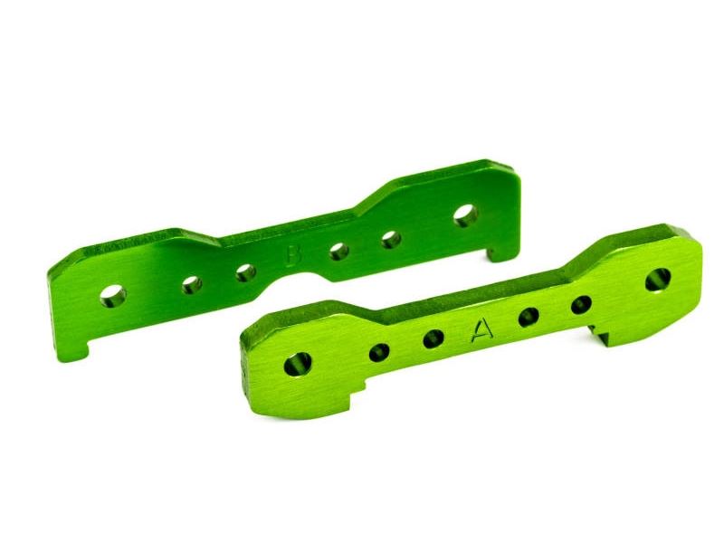 Traxxas Sledge Front Tie Bars 6061-T6 Aluminium (Green-Anodised)