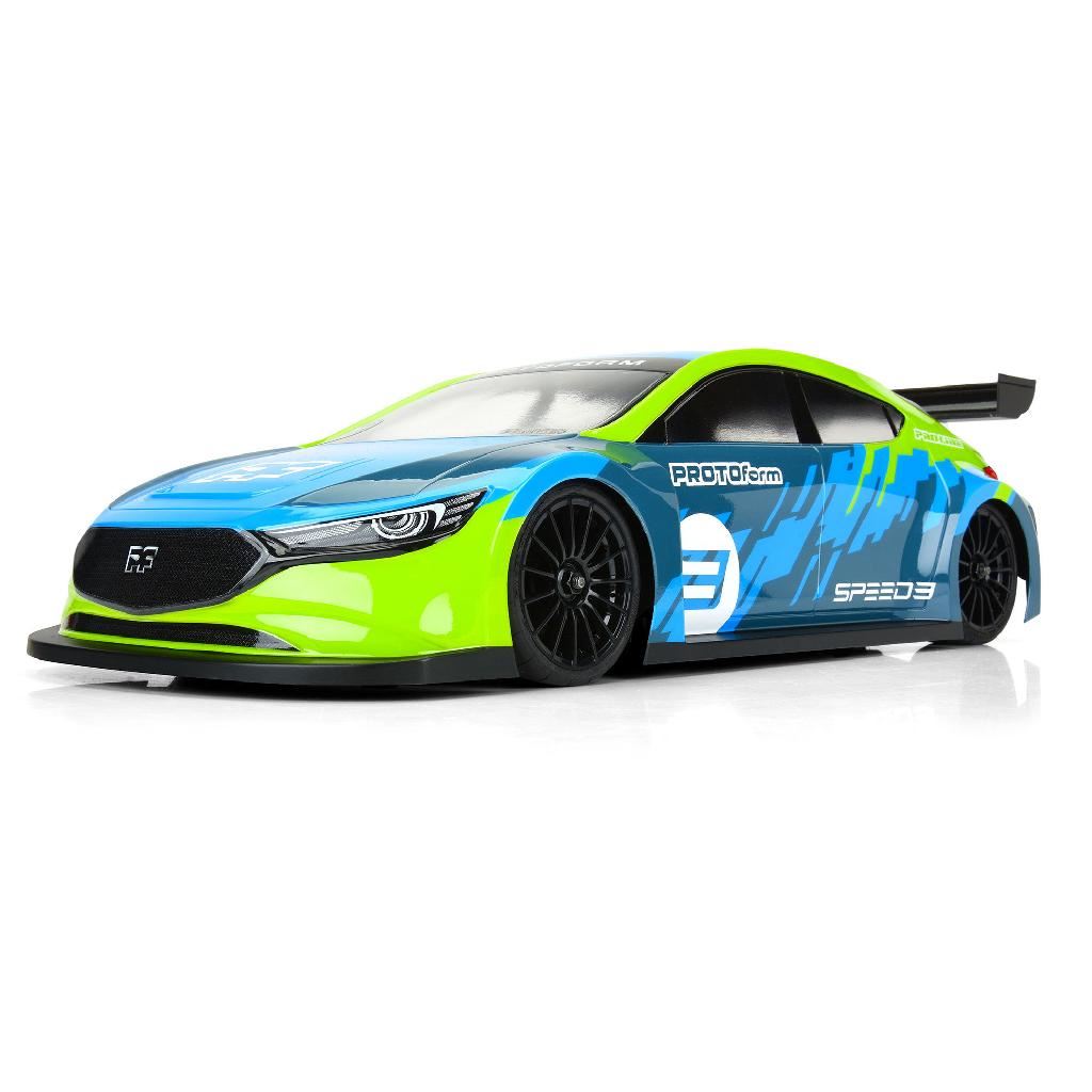 PRM 1/10 Speed3 Clear Body: 190mm FWD TC