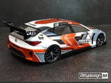 Bitty Design Hiberya 1/10 FWD Body 190mm - Clear