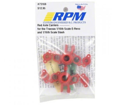 RPM Axle Carriers For Traxxas 1/16 Mini E-Revo/Slash Red