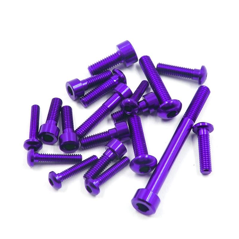 Yeah Racing Aluminium Screws Set For Sanwa M17