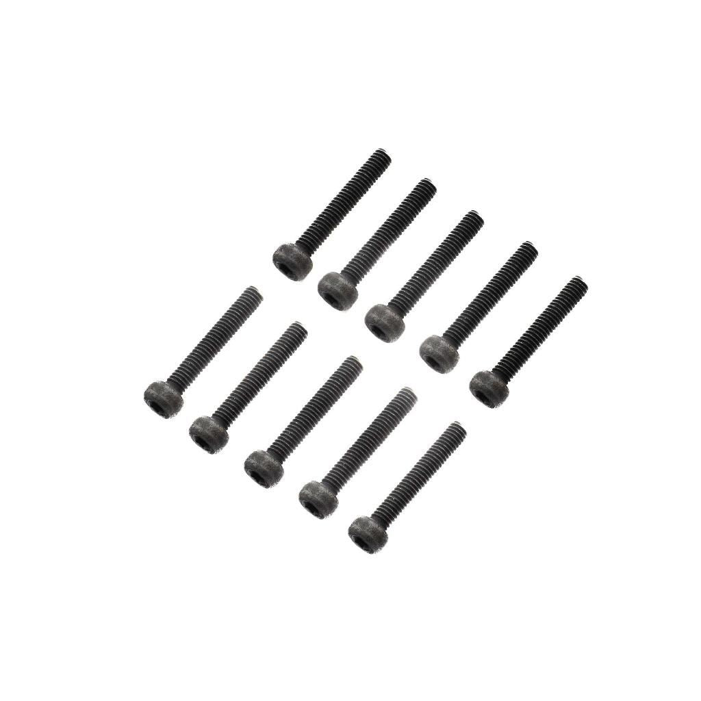 Losi Cap Head Screws, M4 X 25Mm Stl (10)