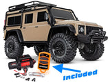 Traxxas TRX-4 Land Rover Defender 110 with Winch - Sand