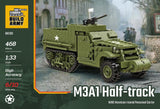 Build Army M3A1 Half-Track Apc