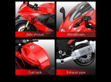 Cada 1:12 Suzuki Hayabusa Motorbike - 299 Pcs