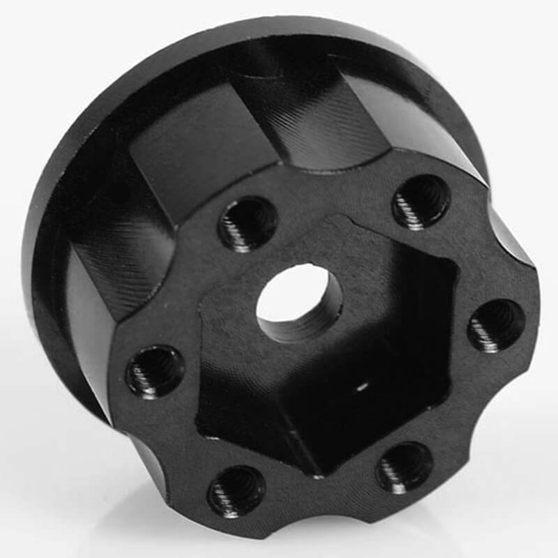 RC4WD 1.9 /2.2  6 LUG STEEL WHEEL HEX HUB +6 OFFSET