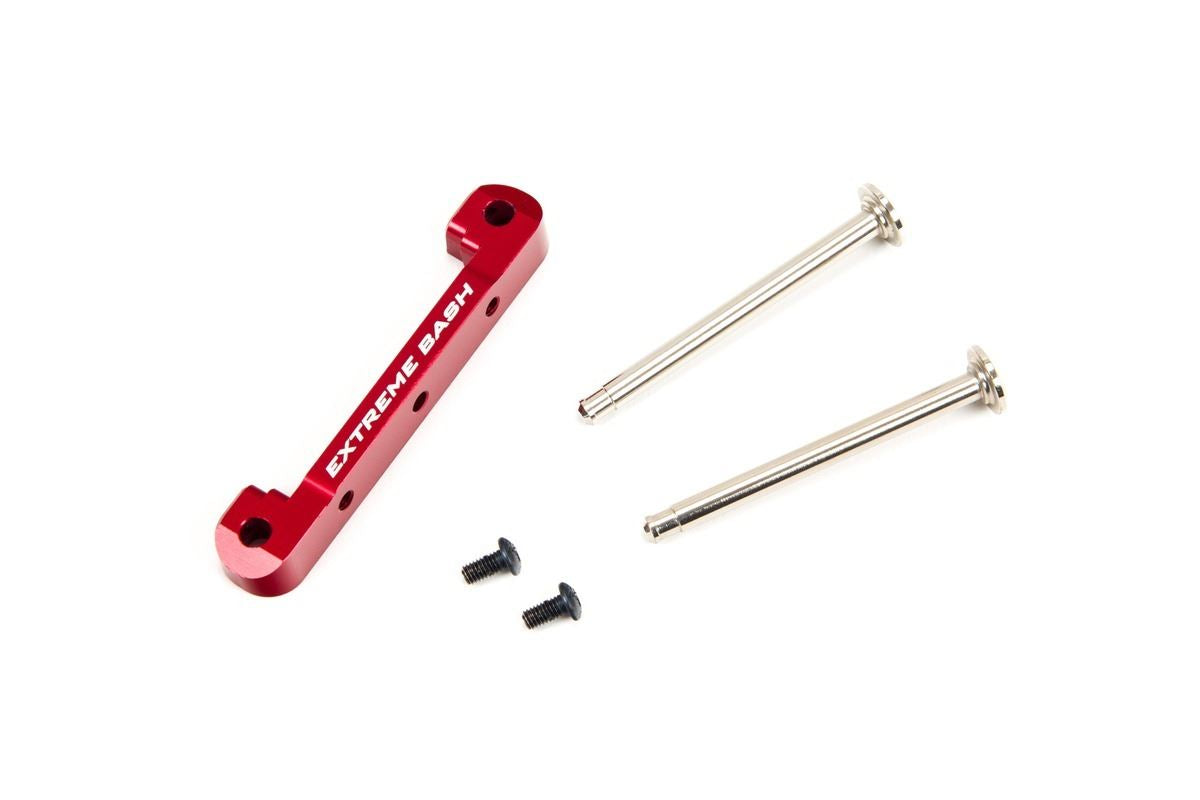 Arrma Front Upper Suspension Mount CNC Aluminum Red