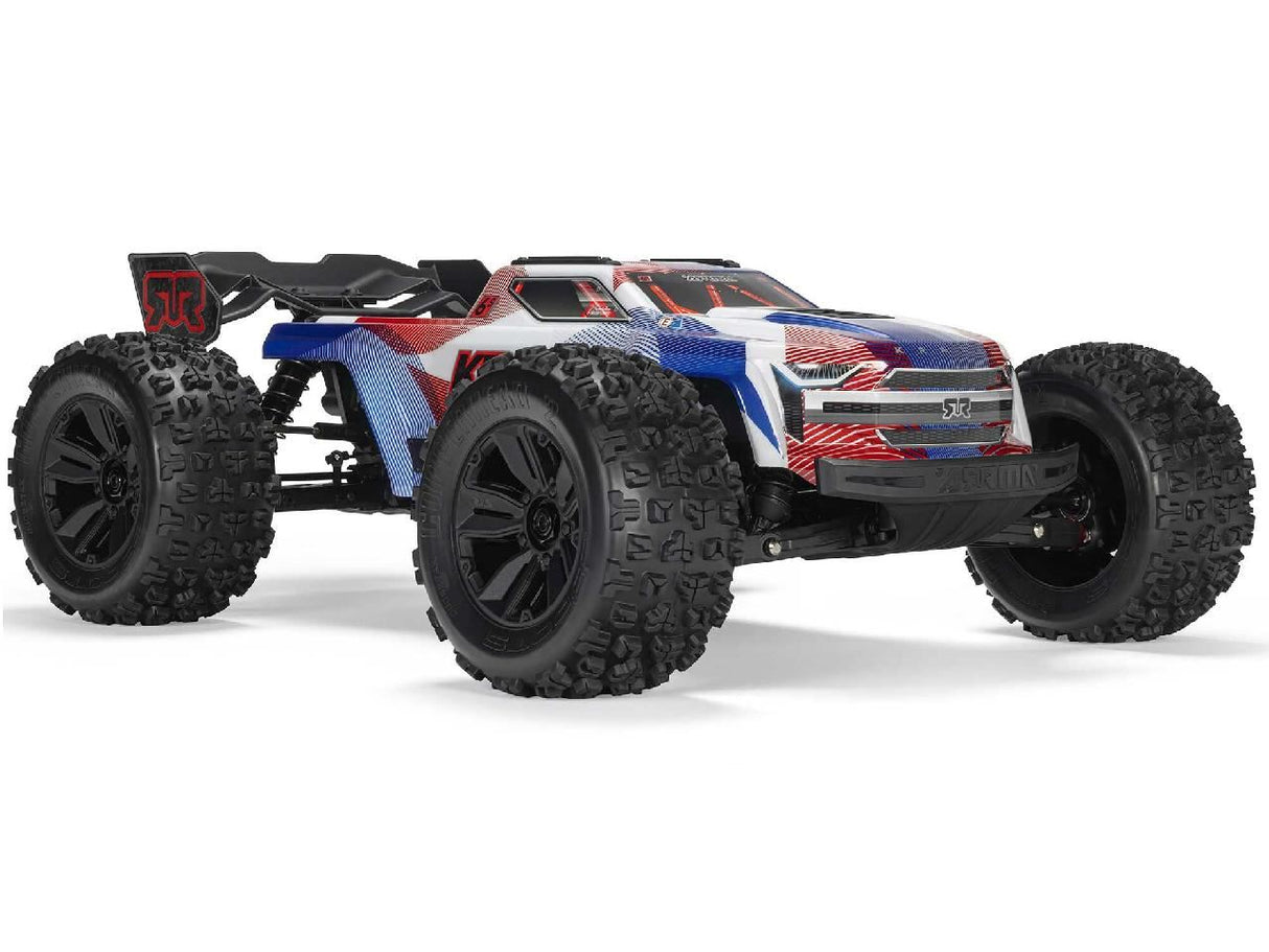 Arrma 1/8 Kraton 6S V6 4X4 Blx Speed Monster Truck Rtr Blue/Red