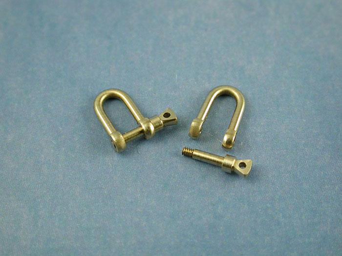 Radio Active Shackle 6x10.5, M1.4 Threaded Pin (pk2)