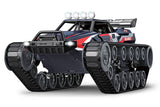 FTX BUZZSAW XTREME 1/12 ATV VEHICLE w/EXHAUST - BLUE